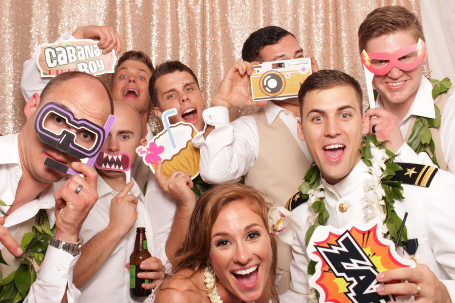 Loulu Palms Wedding Photo Booth Honolulu Hawaii