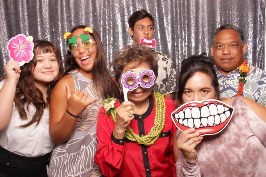 Photo Booth rentals in Honolulu Senior Graduation Party 